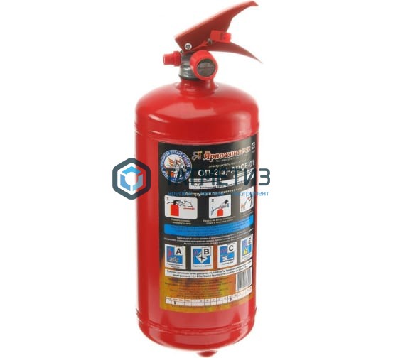Огнетушитель порошковый ОП-2 (з) АВСЕ-Ярпожинвест Огнетушитель порошковый ОП-2 (з) АВСЕ-Ярпожинвест