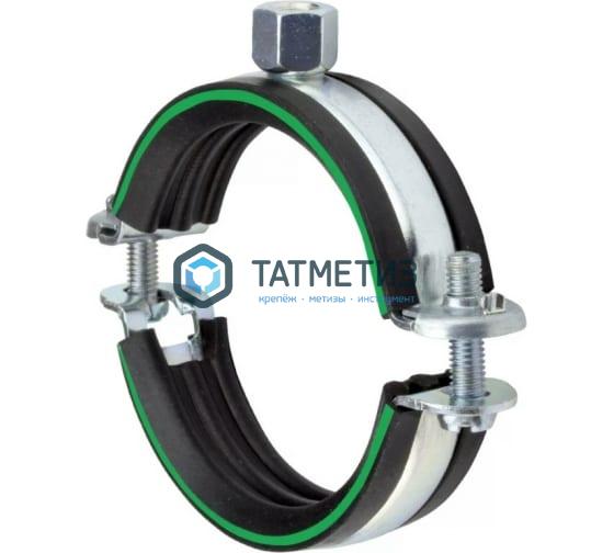 Хомут  99-108мм (3 1/2") сантехнический с гайкой М8 (100 шт/уп) S Хомут  99-108мм (3 1/2") сантехнический с гайкой М8 (100 шт/уп) S