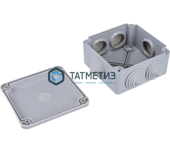 Коробка распр. ОП 100х100х50 IP44 KM41233 ИЭК | «ТАТМЕТИЗ» Коробка распр. ОП 100х100х50 IP44 KM41233 ИЭК - магазин крепежа «ТАТМЕТИЗ»