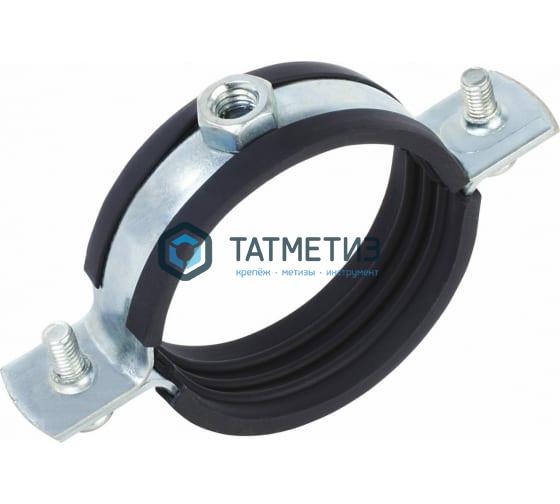 Хомут  54-58мм (1 3/4") сантехнический с гайкой М8 (100 шт/уп) S Хомут  54-58мм (1 3/4") сантехнический с гайкой М8 (100 шт/уп) S