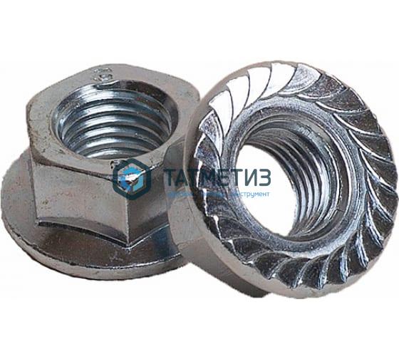 Гайка  М 6 DIN 6923 А2-70 с фланцем Гайка  М 6 DIN 6923 А2-70 с фланцем