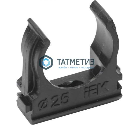 Клипса трубная 25  (100 шт/уп) IEK Клипса трубная 25  (100 шт/уп) IEK