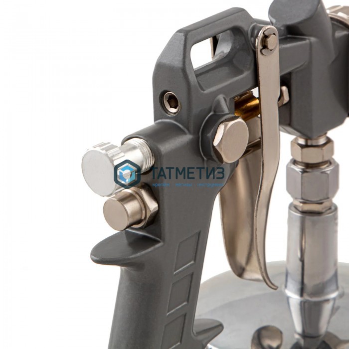 Краскораспылитель пневмат. с нижним бачком V=0,75 л, сопла диаметром 1.2, 1.5 и 1.8 мм// Matrix Краскораспылитель пневмат. с нижним бачком V=0,75 л, сопла диаметром 1.2, 1.5 и 1.8 мм// Matrix