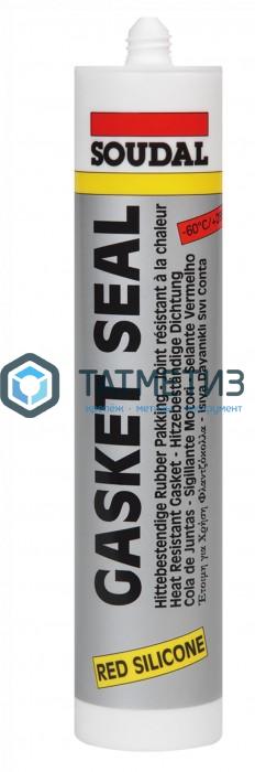 Герметик силиконовый SOUDAL  GASKET SEAL высокотемпературный до +285 С 300 мл /15.. Герметик силиконовый SOUDAL  GASKET SEAL высокотемпературный до +285 С 300 мл /15..