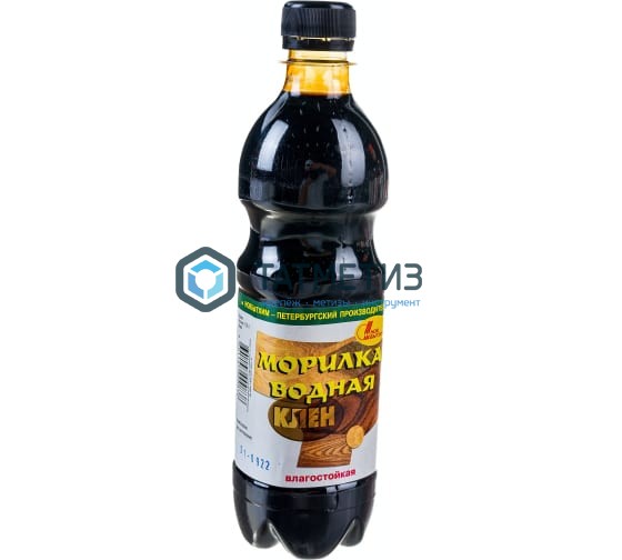 Морилка ВОДНАЯ,  КЛЕН  0,5л/12 Морилка ВОДНАЯ,  КЛЕН  0,5л/12