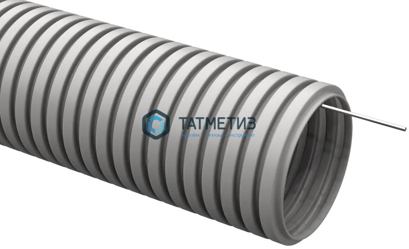 Гофротруба ПВХ с зондом 25мм (25м) IEK Гофротруба ПВХ с зондом 25мм (25м) IEK