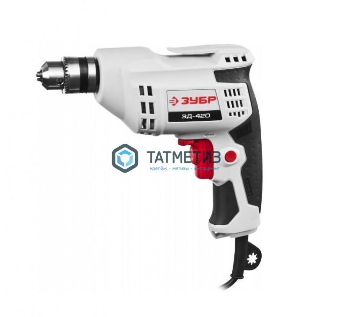 Дрель реверсивная, ЗУБР ЗД-420ЭРМ2, ключевой патрон, 10мм, 420 Вт Дрель реверсивная, ЗУБР ЗД-420ЭРМ2, ключевой патрон, 10мм, 420 Вт