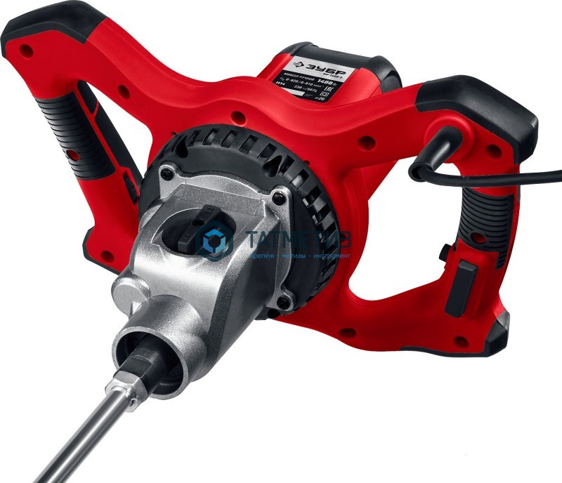 Миксер строительный ЗУБР МР-1400-2, 1400 Вт, М14, 2 скорости Миксер строительный ЗУБР МР-1400-2, 1400 Вт, М14, 2 скорости