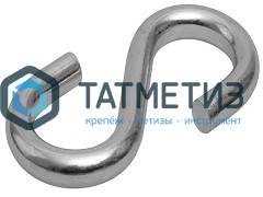Крюк Тип S 6  (100 шт/уп) ОМАХ |  «ТАТМЕТИЗ» Крюк Тип S 6  (100 шт/уп) ОМАХ -  магазин крепежа «ТАТМЕТИЗ»