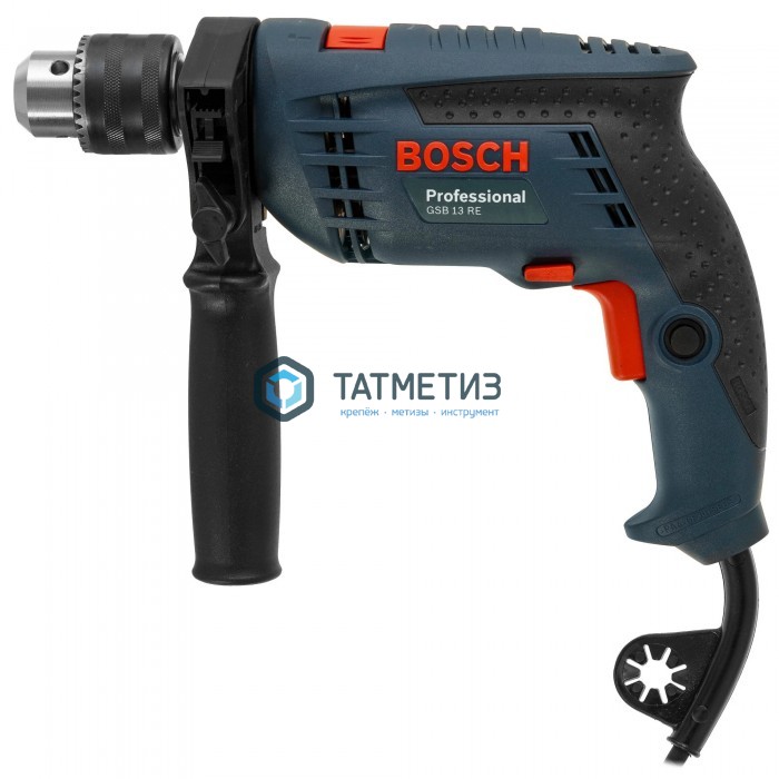 Дрель BOSCH GSB 13 RE, ударная, 600Вт (ЗВП) Дрель BOSCH GSB 13 RE, ударная, 600Вт (ЗВП)