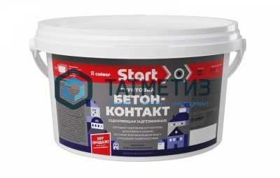 БЕТОН-КОНТАКТ грунт акрил. СТАРТ 3 кг 4 БЕТОН-КОНТАКТ грунт акрил. СТАРТ 3 кг 4