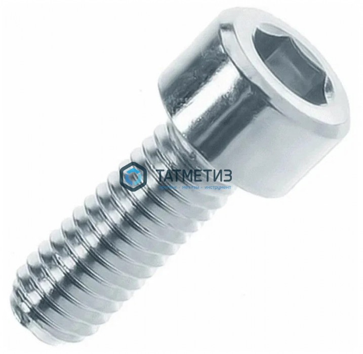 Винт с внутр 6-гр DIN 912, оц 10х 35  (уп 25 кг / 840 шт)* Винт с внутр 6-гр DIN 912, оц 10х 35  (уп 25 кг / 840 шт)*