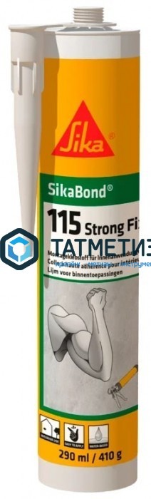 Клей монтажный SikaBond-115 Strong Fix для внутр. работ 410 г 12 Клей монтажный SikaBond-115 Strong Fix для внутр. работ 410 г 12