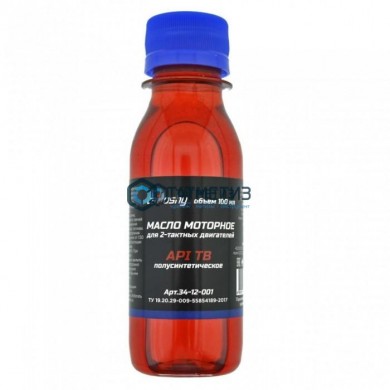 Масло 2Т полусинтетическое API TB, 0,1л, Tahoshy (40) |  «ТАТМЕТИЗ» Масло 2Т полусинтетическое API TB, 0,1л, Tahoshy (40) -  магазин крепежа «ТАТМЕТИЗ»