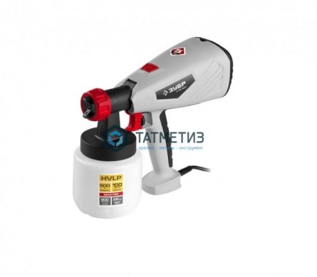 Краскопульт электрич, ЗУБР, HVLP, 0.8л, 0-800мл/мин,вязкость краски 100 DIN/сек, сопло 2.6мм, 500Вт |  «ТАТМЕТИЗ» Краскопульт электрич, ЗУБР, HVLP, 0.8л, 0-800мл/мин,вязкость краски 100 DIN/сек, сопло 2.6мм, 500Вт -  магазин крепежа «ТАТМЕТИЗ»