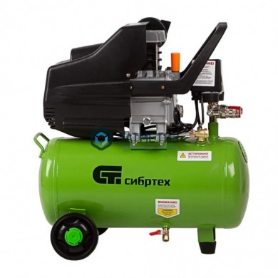 Компрессор воздушный КК-1500/24, 1,5 кВт, 198 л/мин, 24 л, прямой привод, масляный// Сибртех |  «ТАТМЕТИЗ» Компрессор воздушный КК-1500/24, 1,5 кВт, 198 л/мин, 24 л, прямой привод, масляный// Сибртех -  магазин крепежа «ТАТМЕТИЗ»