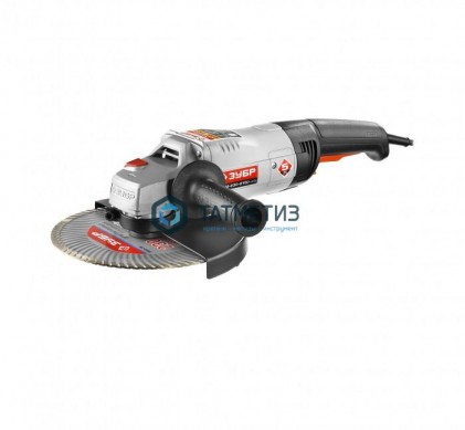 УШМ ЗУБР 230-2100 ПМ3, плавный пуск, 230 мм, 6500 об/мин, 2100 Вт |  «ТАТМЕТИЗ» УШМ ЗУБР 230-2100 ПМ3, плавный пуск, 230 мм, 6500 об/мин, 2100 Вт -  магазин крепежа «ТАТМЕТИЗ»