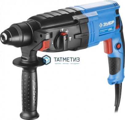 Перфоратор ЗУБР 800 Вт, 26 мм, SDS Plus, серия Профессионал |  «ТАТМЕТИЗ» Перфоратор ЗУБР 800 Вт, 26 мм, SDS Plus, серия Профессионал -  магазин крепежа «ТАТМЕТИЗ»