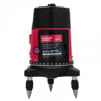 Уровень лазерный CRX-30R, 30 м, красный луч, батарейки, резьба 5/8"// MTX |  «ТАТМЕТИЗ» Уровень лазерный CRX-30R, 30 м, красный луч, батарейки, резьба 5/8"// MTX -  магазин крепежа «ТАТМЕТИЗ»