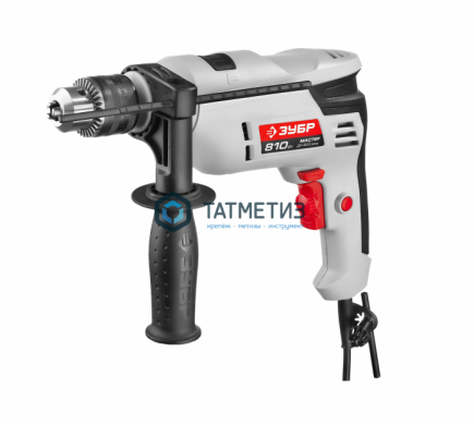 Дрель ударная, ЗУБР ДУ-810 ЭРМ2, патрон 13мм, реверс, сталь 10 мм бетон 13 мм дерево 20 мм, 810 Вт |  «ТАТМЕТИЗ» Дрель ударная, ЗУБР ДУ-810 ЭРМ2, патрон 13мм, реверс, сталь 10 мм бетон 13 мм дерево 20 мм, 810 Вт -  магазин крепежа «ТАТМЕТИЗ»