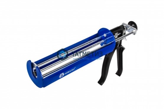 Пистолет для картриджа 380-410 мл Кобальт |  «ТАТМЕТИЗ» Пистолет для картриджа 380-410 мл Кобальт -  магазин крепежа «ТАТМЕТИЗ»
