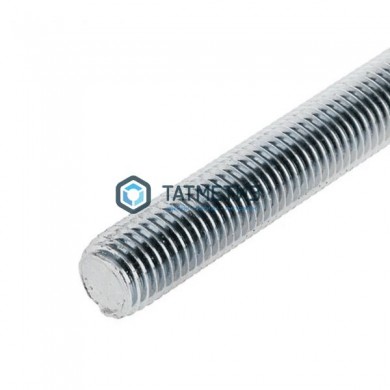 Шпилька резьбовая оц М30х2000  КП 8.8  60° |  «ТАТМЕТИЗ» Шпилька резьбовая оц М30х2000  КП 8.8  60° -  магазин крепежа «ТАТМЕТИЗ»