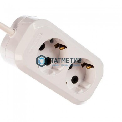 Удлинитель бытовой 2х2м с заземлением 16А Универсал |  «ТАТМЕТИЗ» Удлинитель бытовой 2х2м с заземлением 16А Универсал -  магазин крепежа «ТАТМЕТИЗ»