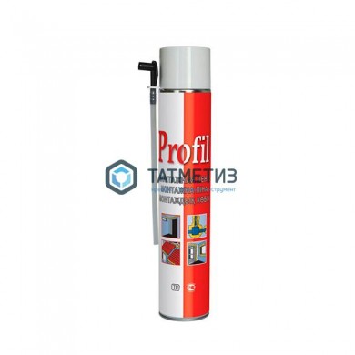 Пена монтажная PROFIL 625 мл /12 |  «ТАТМЕТИЗ» Пена монтажная PROFIL 625 мл /12 -  магазин крепежа «ТАТМЕТИЗ»