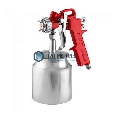 Краскопульт ЗУБР МС Н200 с нижним бачком, 750 мл, сопло 1,3 мм, расход воздуха 125-225 л/мин |  «ТАТМЕТИЗ» Краскопульт ЗУБР МС Н200 с нижним бачком, 750 мл, сопло 1,3 мм, расход воздуха 125-225 л/мин -  магазин крепежа «ТАТМЕТИЗ»