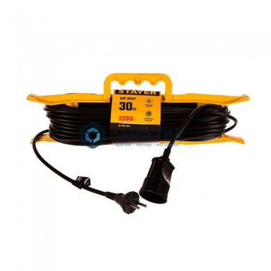 Удлинитель на рамке 1 гнездо б/з 30 м 2х0,75мм², STANDART PROCONNECT |  «ТАТМЕТИЗ» Удлинитель на рамке 1 гнездо б/з 30 м 2х0,75мм², STANDART PROCONNECT -  магазин крепежа «ТАТМЕТИЗ»