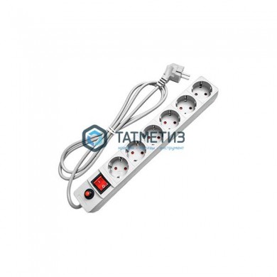 Сетевой фильтр 6х5м с выключателем ПВС 3х0.75 Универсал |  «ТАТМЕТИЗ» Сетевой фильтр 6х5м с выключателем ПВС 3х0.75 Универсал -  магазин крепежа «ТАТМЕТИЗ»