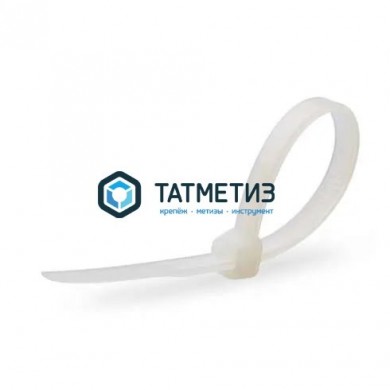 Хомут-стяжка нейлон 200 х 3, 0 (100) GL |  «ТАТМЕТИЗ» Хомут-стяжка нейлон 200 х 3, 0 (100) GL -  магазин крепежа «ТАТМЕТИЗ»