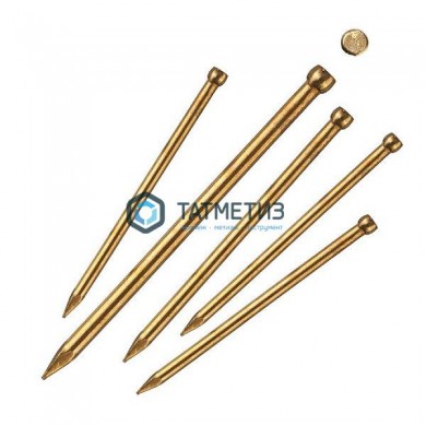 Гвозди NFL-LU 1,2х25 латун (5 кг) |  «ТАТМЕТИЗ» Гвозди NFL-LU 1,2х25 латун (5 кг) -  магазин крепежа «ТАТМЕТИЗ»