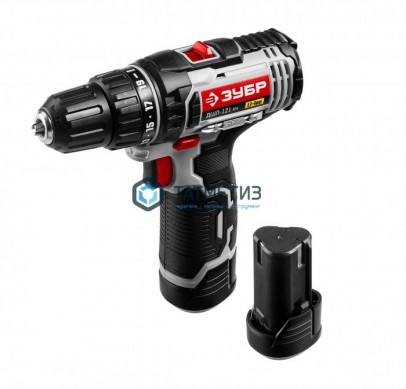 Дрель-шуруповерт, 12 В, 1,3 А/ч, Li-Ion, 2-х скор., 10мм, 0-350/0-1300об/мин, 2 АКБ, БЗУ, ЗУБР |  «ТАТМЕТИЗ» Дрель-шуруповерт, 12 В, 1,3 А/ч, Li-Ion, 2-х скор., 10мм, 0-350/0-1300об/мин, 2 АКБ, БЗУ, ЗУБР -  магазин крепежа «ТАТМЕТИЗ»