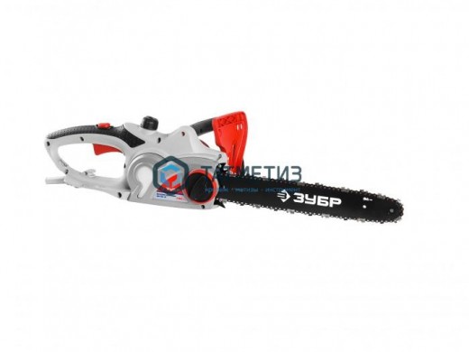 Пила цепная (электропила), ЗУБР, попер. двиг., защита руки, смена цепи без ключа, шина 40см, 2000 Вт |  «ТАТМЕТИЗ» Пила цепная (электропила), ЗУБР, попер. двиг., защита руки, смена цепи без ключа, шина 40см, 2000 Вт -  магазин крепежа «ТАТМЕТИЗ»