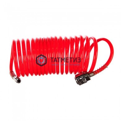 Шланг спиральный воздушный, 5 м, с быстросъемными соединениями// MATRIX |  «ТАТМЕТИЗ» Шланг спиральный воздушный, 5 м, с быстросъемными соединениями// MATRIX -  магазин крепежа «ТАТМЕТИЗ»