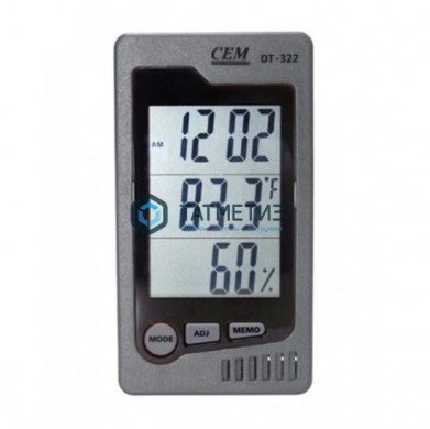 Цифровой Термогигрометр часы DT-322 CEM |  «ТАТМЕТИЗ» Цифровой Термогигрометр часы DT-322 CEM -  магазин крепежа «ТАТМЕТИЗ»