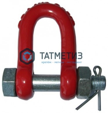 Скоба такелажная 16 мм (8т) GM049-G8 |  «ТАТМЕТИЗ» Скоба такелажная 16 мм (8т) GM049-G8 -  магазин крепежа «ТАТМЕТИЗ»
