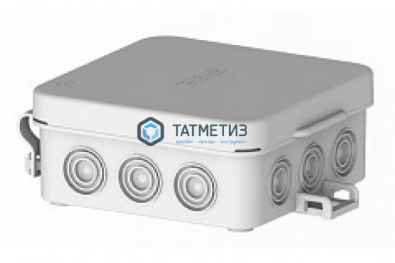 Коробка распр. ОП 87х87х31мм, IP54, открытая, HEGEL |  «ТАТМЕТИЗ» Коробка распр. ОП 87х87х31мм, IP54, открытая, HEGEL -  магазин крепежа «ТАТМЕТИЗ»