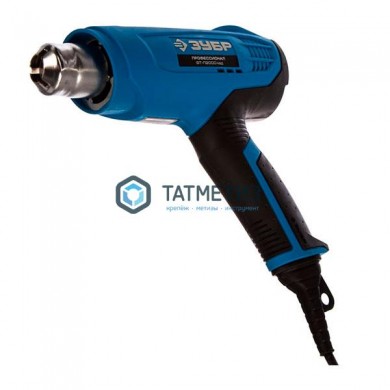 Фен технический (строительный), ЗУБР Проф 2000Вт, ЖК-диспл., память темп-ры, 2 режима: 80-600град, 2 |  «ТАТМЕТИЗ» Фен технический (строительный), ЗУБР Проф 2000Вт, ЖК-диспл., память темп-ры, 2 режима: 80-600град, 2 -  магазин крепежа «ТАТМЕТИЗ»