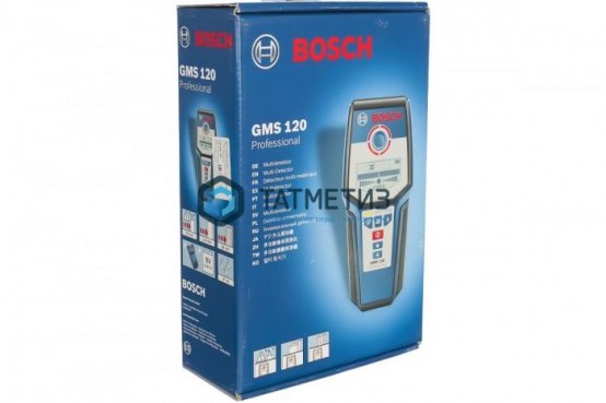 ДЕТЕКТОР BOSCH GMS 120 PROF |  «ТАТМЕТИЗ» ДЕТЕКТОР BOSCH GMS 120 PROF -  магазин крепежа «ТАТМЕТИЗ»