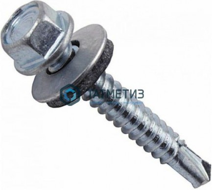 Саморез кровельный 6,3х130  (500 шт/уп) KENNER |  «ТАТМЕТИЗ» Саморез кровельный 6,3х130  (500 шт/уп) KENNER -  магазин крепежа «ТАТМЕТИЗ»