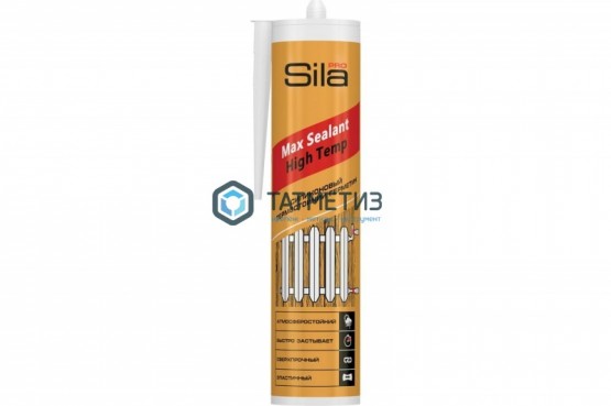 Герметик силиконовый Sila PRO Max Sealan High Temp термостойкий КРАСНЫЙ 280 мл |  «ТАТМЕТИЗ» Герметик силиконовый Sila PRO Max Sealan High Temp термостойкий КРАСНЫЙ 280 мл -  магазин крепежа «ТАТМЕТИЗ»