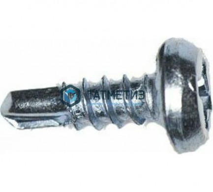 Саморез 3,5х11 сверло цинк (25 000 шт/уп) КК |  «ТАТМЕТИЗ» Саморез 3,5х11 сверло цинк (25 000 шт/уп) КК -  магазин крепежа «ТАТМЕТИЗ»