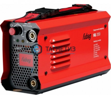 Инвертор сварочный IQ 200 (макс.ток 200А_ПВ 40%_раб.напряжение 150-240В) FUBAG |  «ТАТМЕТИЗ» Инвертор сварочный IQ 200 (макс.ток 200А_ПВ 40%_раб.напряжение 150-240В) FUBAG -  магазин крепежа «ТАТМЕТИЗ»