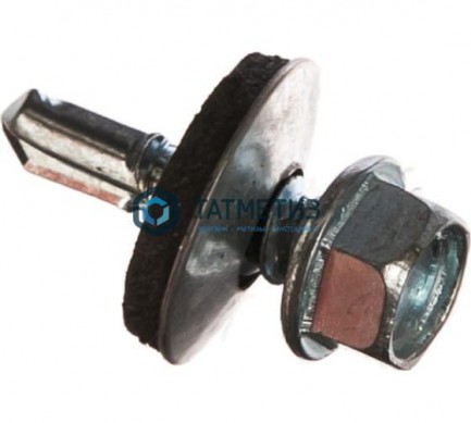 Саморез окраш.кров. 5,5х19 /6029/  (250 шт/уп)  МК |  «ТАТМЕТИЗ» Саморез окраш.кров. 5,5х19 /6029/  (250 шт/уп)  МК -  магазин крепежа «ТАТМЕТИЗ»