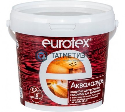 Деревозащитное средство Eurotex Сосна 0, 9 кг. 6 |  «ТАТМЕТИЗ» Деревозащитное средство Eurotex Сосна 0, 9 кг. 6 -  магазин крепежа «ТАТМЕТИЗ»