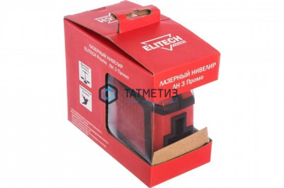 Нивелир лазерный ELITECH ЛН 3К Промо (2х1.5В(АА),15м,±0,3ммм,0.245кг,горверт луч,кейс) |  «ТАТМЕТИЗ» Нивелир лазерный ELITECH ЛН 3К Промо (2х1.5В(АА),15м,±0,3ммм,0.245кг,горверт луч,кейс) -  магазин крепежа «ТАТМЕТИЗ»