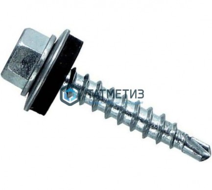 Саморез кровельный 4,8х35  (5250 шт/уп) КТ |  «ТАТМЕТИЗ» Саморез кровельный 4,8х35  (5250 шт/уп) КТ -  магазин крепежа «ТАТМЕТИЗ»
