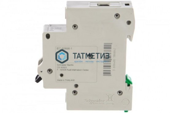 Выключатель автоматический модульный 1п C 16А 4.5кА EASY9 =S= SchE |  «ТАТМЕТИЗ» Выключатель автоматический модульный 1п C 16А 4.5кА EASY9 =S= SchE -  магазин крепежа «ТАТМЕТИЗ»